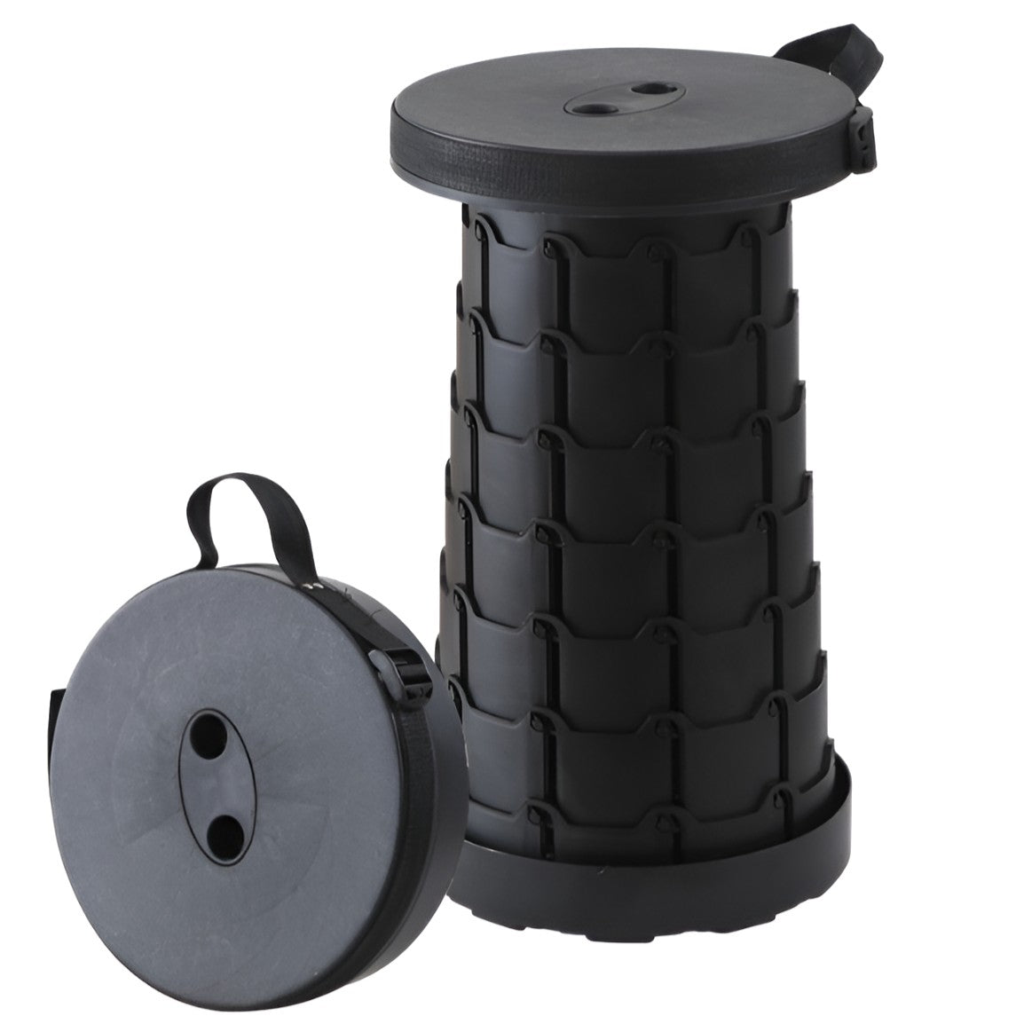 Scaun Telescopic Pliabil ,Negru