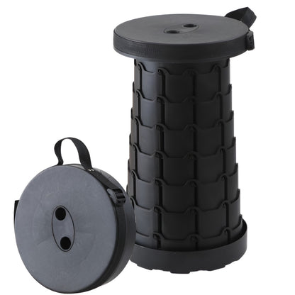 Scaun Telescopic Pliabil ,Negru