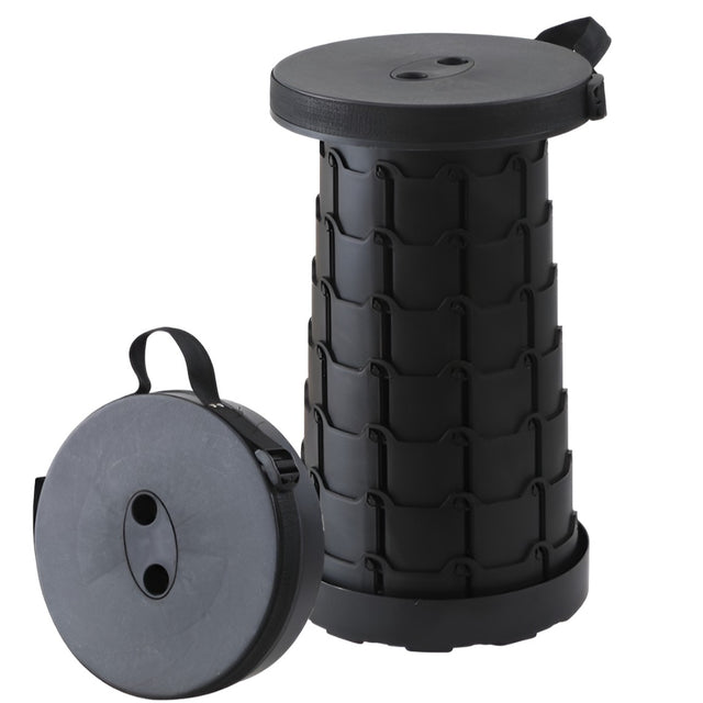 Scaun Telescopic Pliabil ,Negru