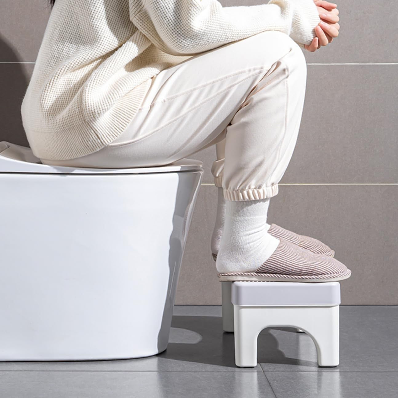 Scaun pentru postură corectă la WC