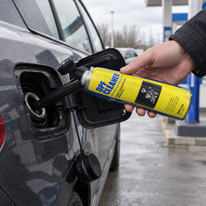 Se toarnă în rezervorul de motorină înainte de alimentare