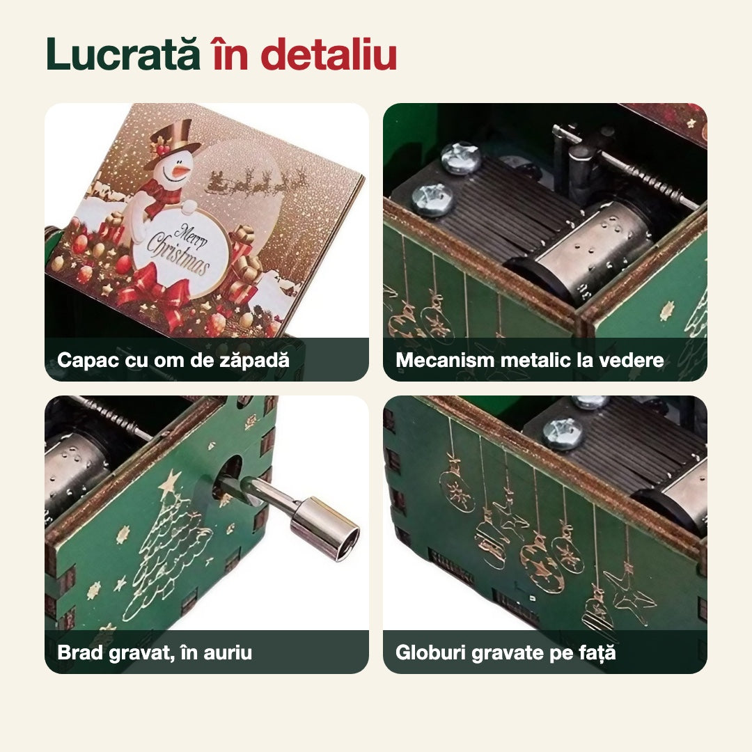 Detaliile cutiei muzicale