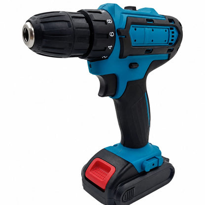 Mașina de găurit 21V cu mandrină rapidă de 10 mm și reglaj de cuplu