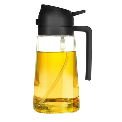 Recipient pentru ulei din sticlă, 470 ml