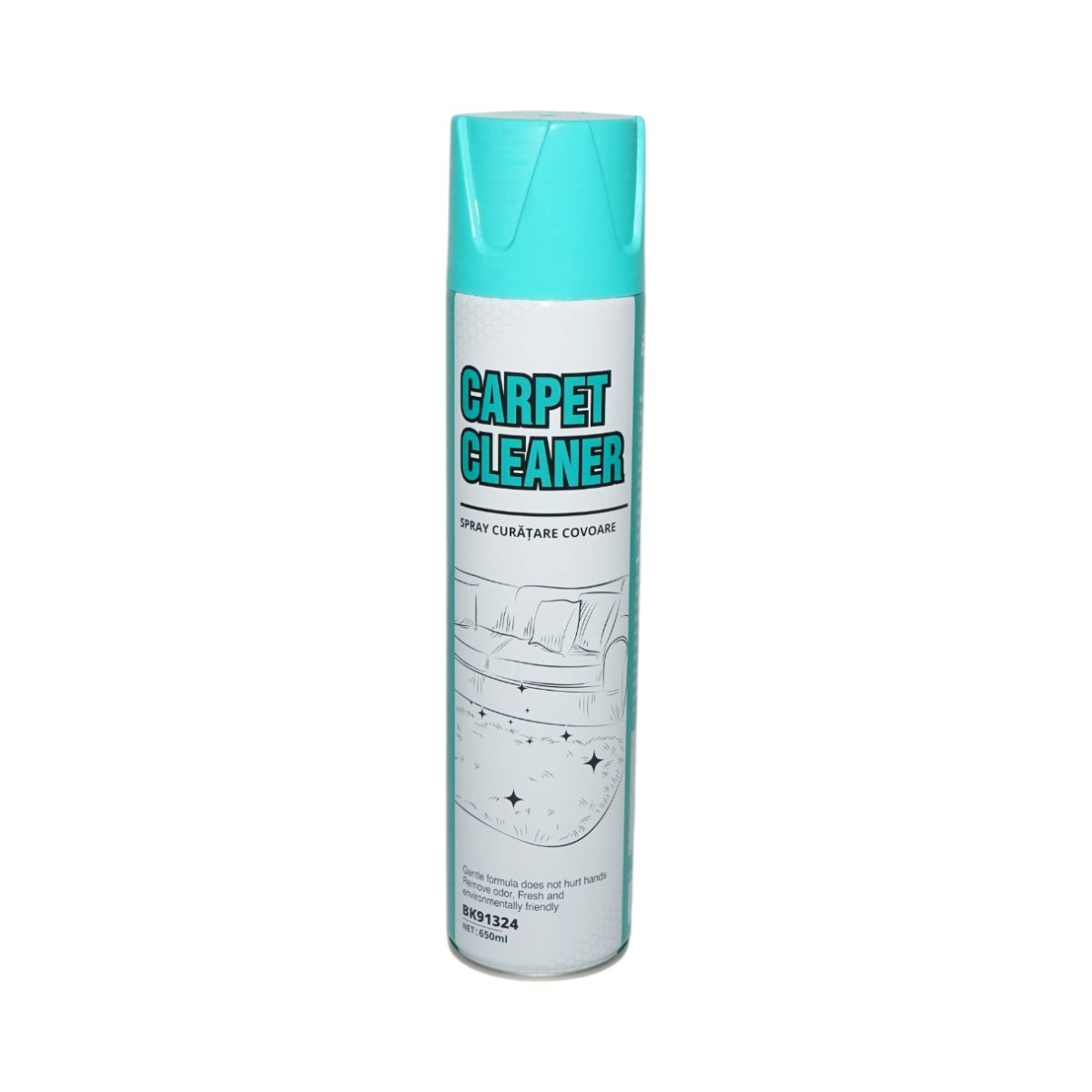 Spray pentru curățat covoare și mochete, doză de 650 ml