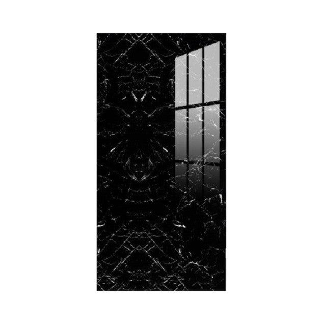 Placi Decor Selexmo® MarbleTouch, Set 10 buc, 60x30 cm, PVC, Grosime 1.5 mm, Acoperire 1.8 mp, Alb Marmorat