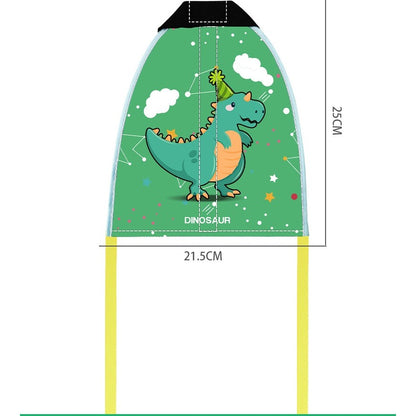 Set 2 Piese Jucarie Interactiva, Pistol de Catapultare + Zmeu, din Plastic si Panza, Impermeabil