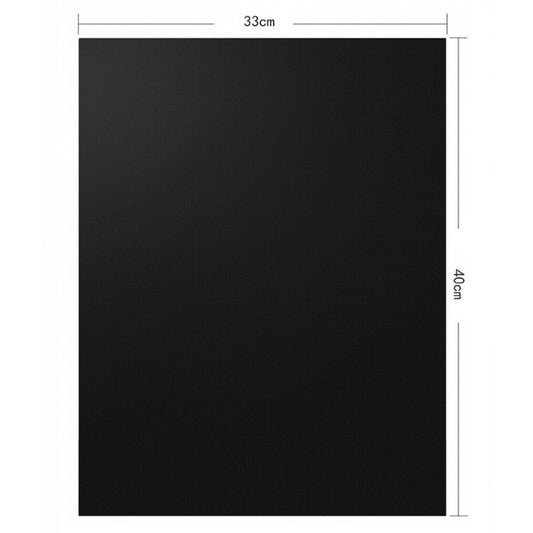 Set 8 Folii Antiaderente din Teflon, Multifunctionale, Rezistente la Apa si Temperaturi Ridicate, pentru Gratar, Cuptor, BBQ Grill, 40x33 cm, Negru