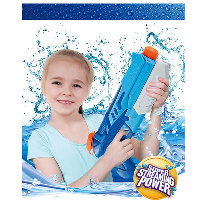 Set 4x Pistol cu Apa pentru Copii, Selexmo, 6ani+, Albastru+Roz, 300 ML