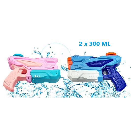 Set 4x Pistol cu Apa pentru Copii, Selexmo, 6ani+, Multicolor, 2x 550 ML +  2x 300 ML