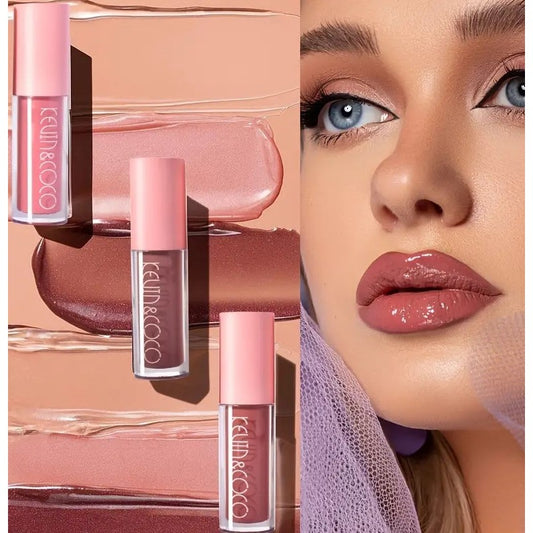 SET 8 LIP GLOSS, NUNATE ROSE, NUDE, GLOSY, CUTIE DREPTUNGHIULARA, 8.3 X 17.5 X 2.7 CM, 181.5 G, MULTICOLOR