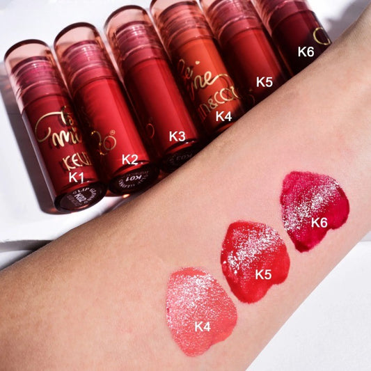 Set Rujuri de Buze Lucioase, KEVIN &amp; COCO, Be Mine 3 Culori, Lip-Gloss, 11 x 7.3 x 2.7cm, Roz-Rosu, Varianta B