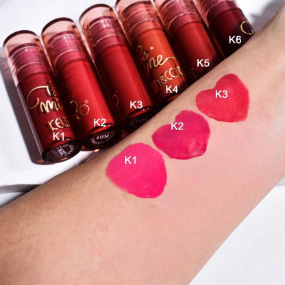 Set Rujuri de Buze Mate, KEVIN &amp; COCO, Be Mine 3 Culori, Lip-Gloss, 11 x 7.3 x 2.7cm, Roz, Varianta A