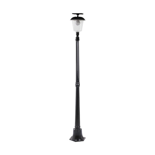 Lampa solara de tip stalp pentru gradina, Selexmo, Alb Cald