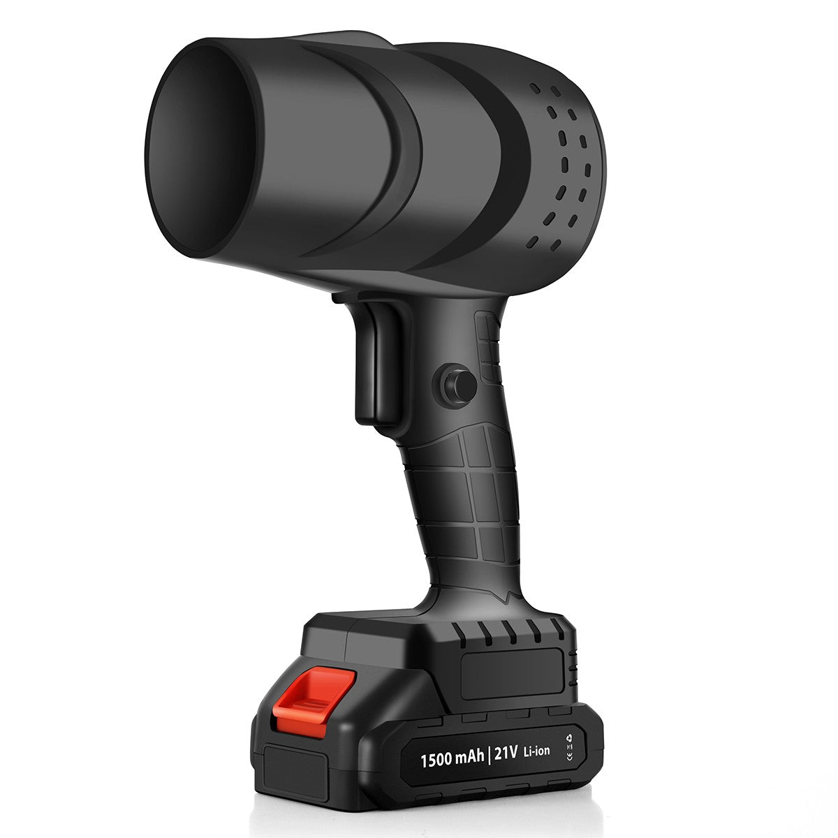 Suflanta de Aer Foarte puternica Portabila, Incarcare Auto, pentru Gratar, Masina, Indepartare Frunze si Praf, 1500 mAh, Viteta de Rotatie 25000 RPM, 2 Baterii de Li si Incarcator