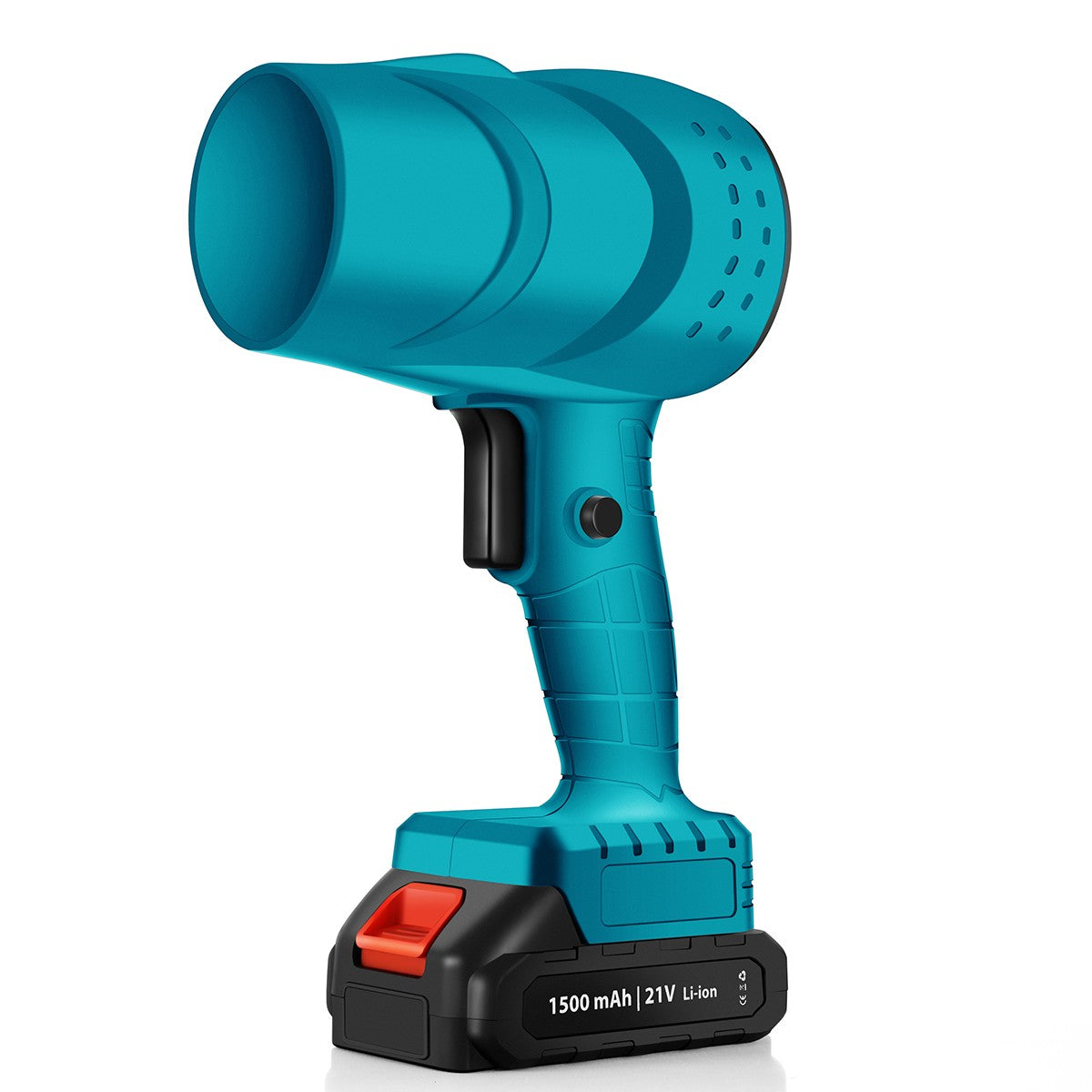 Suflanta de Aer Foarte puternica Portabila, Incarcare Auto, pentru Gratar, Masina, Indepartare Frunze si Praf, 1500 mAh, Viteta de Rotatie 25000 RPM, 2 Baterii de Li si Incarcator