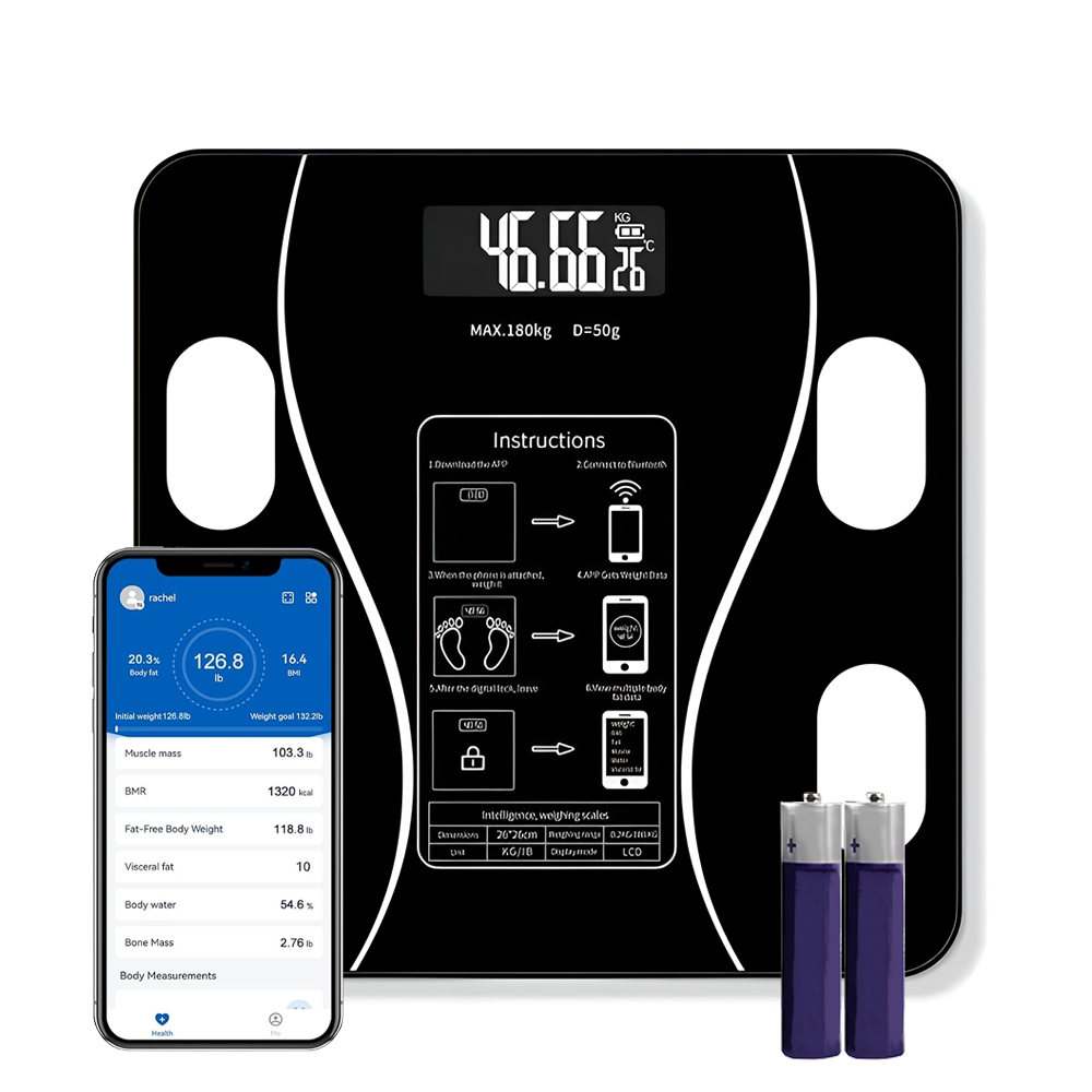 Cantar corporal senzor inteligent de temperatura cu Bluetooth