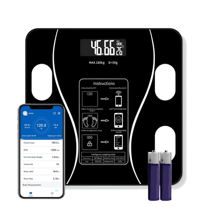 Cantar corporal senzor inteligent de temperatura cu Bluetooth