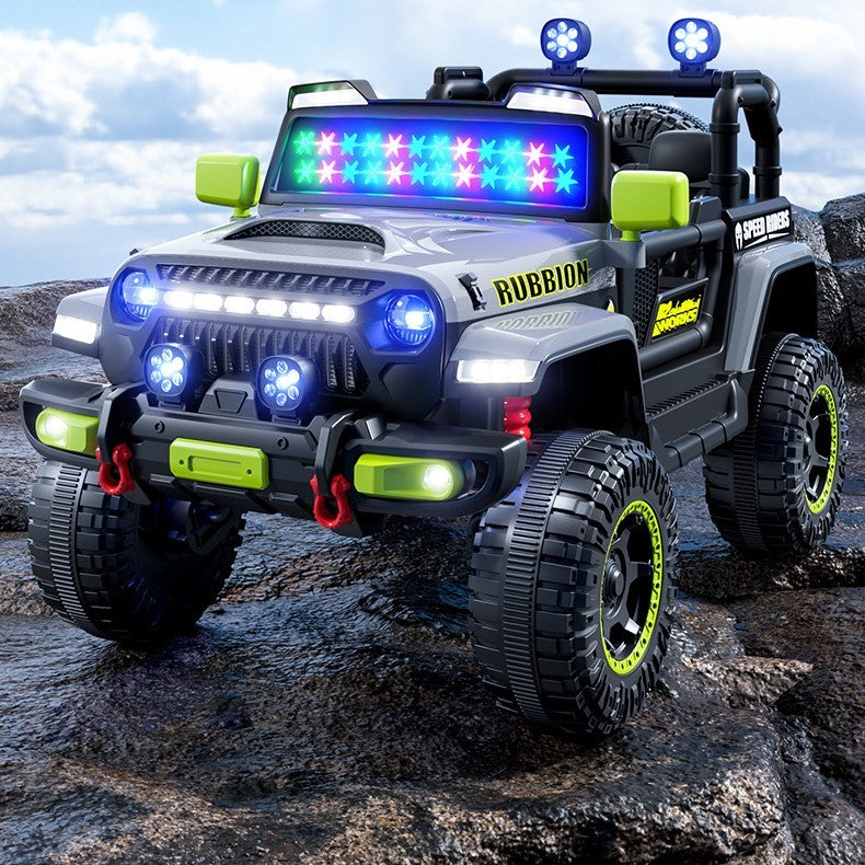 Mașină Electrică 4x4 pentru Copii cu Bluetooth și Telecomandă, 12V, 120x63x68cm