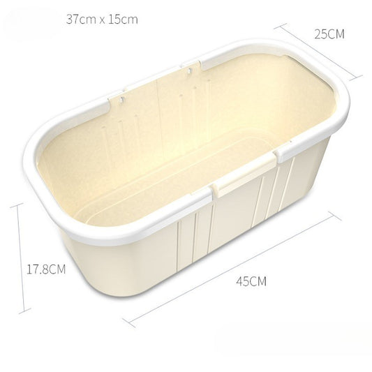 Galeata pentru Mop Plat, selexmo, 45 x 25 x 17.8 cm, Compatibilia cu Mop, 37 x 15 cm, Galben